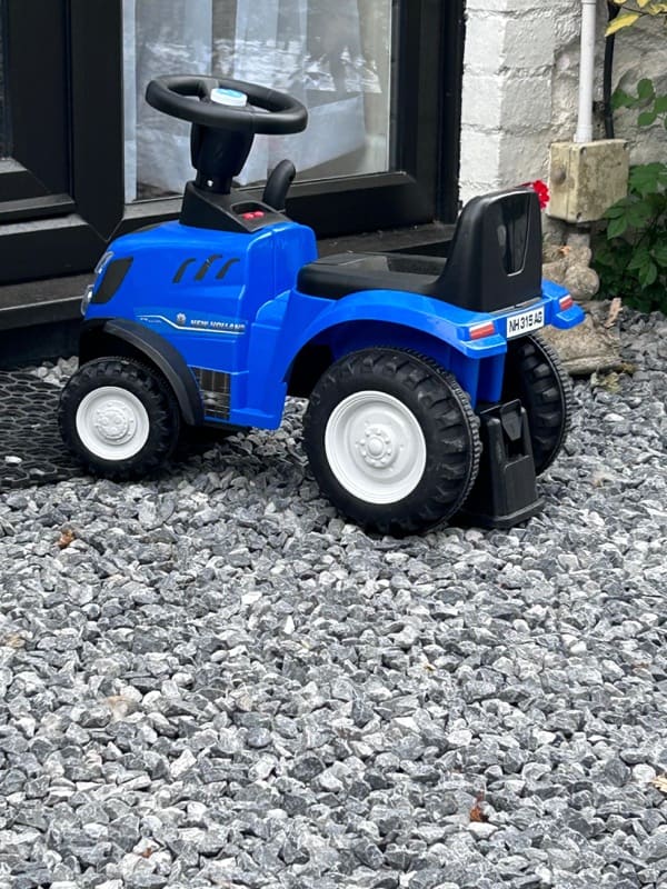 Tractor on the farm