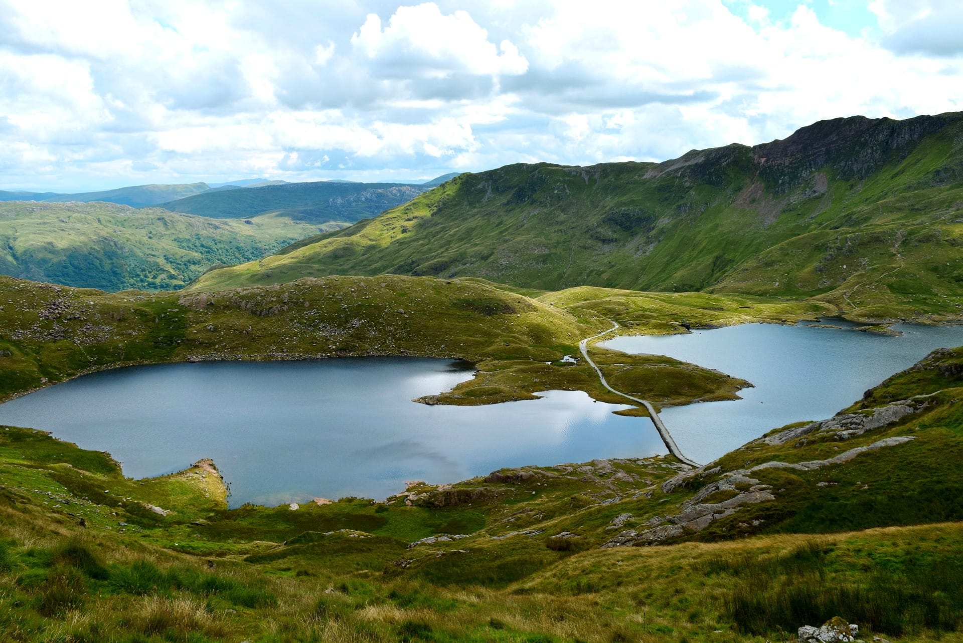 The Welsh countryside around Flying Pig Lets